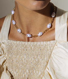 June Necklace | Pearl