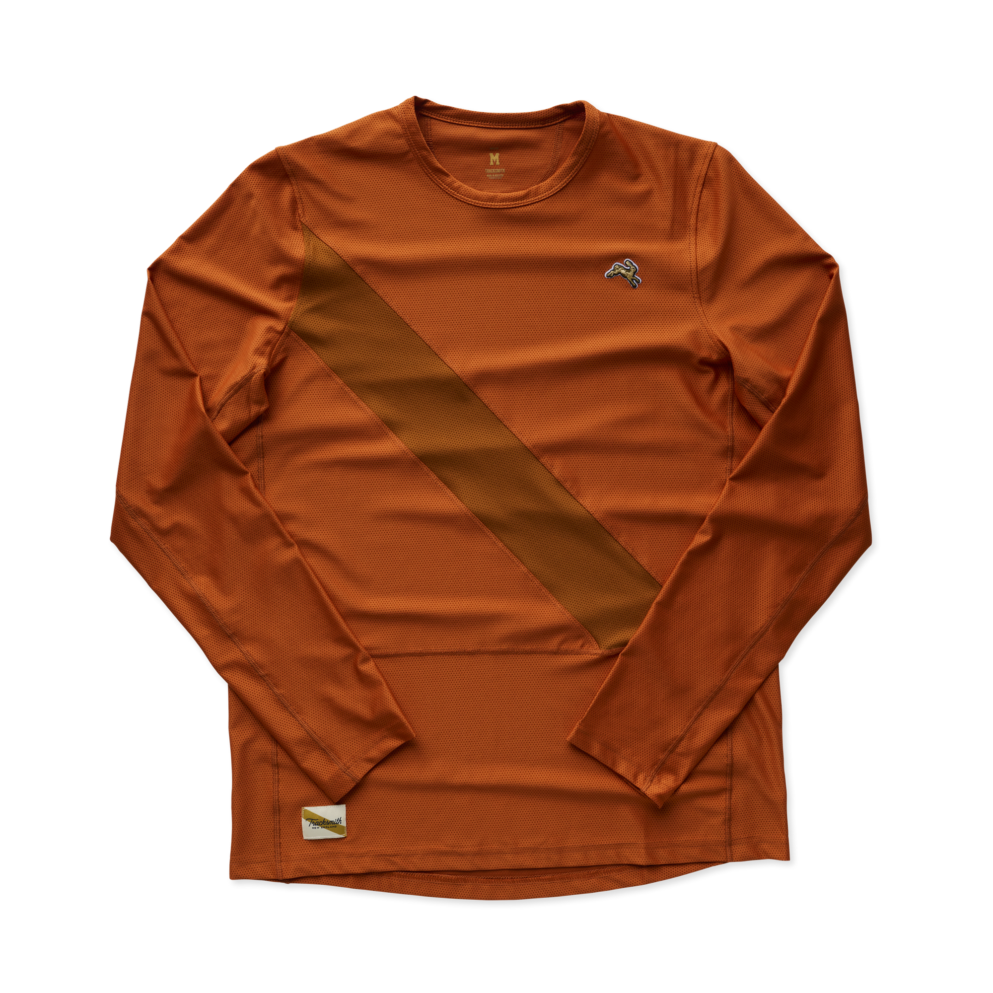 Van Cortlandt Long Sleeve | Brick Red/Caramel - Men