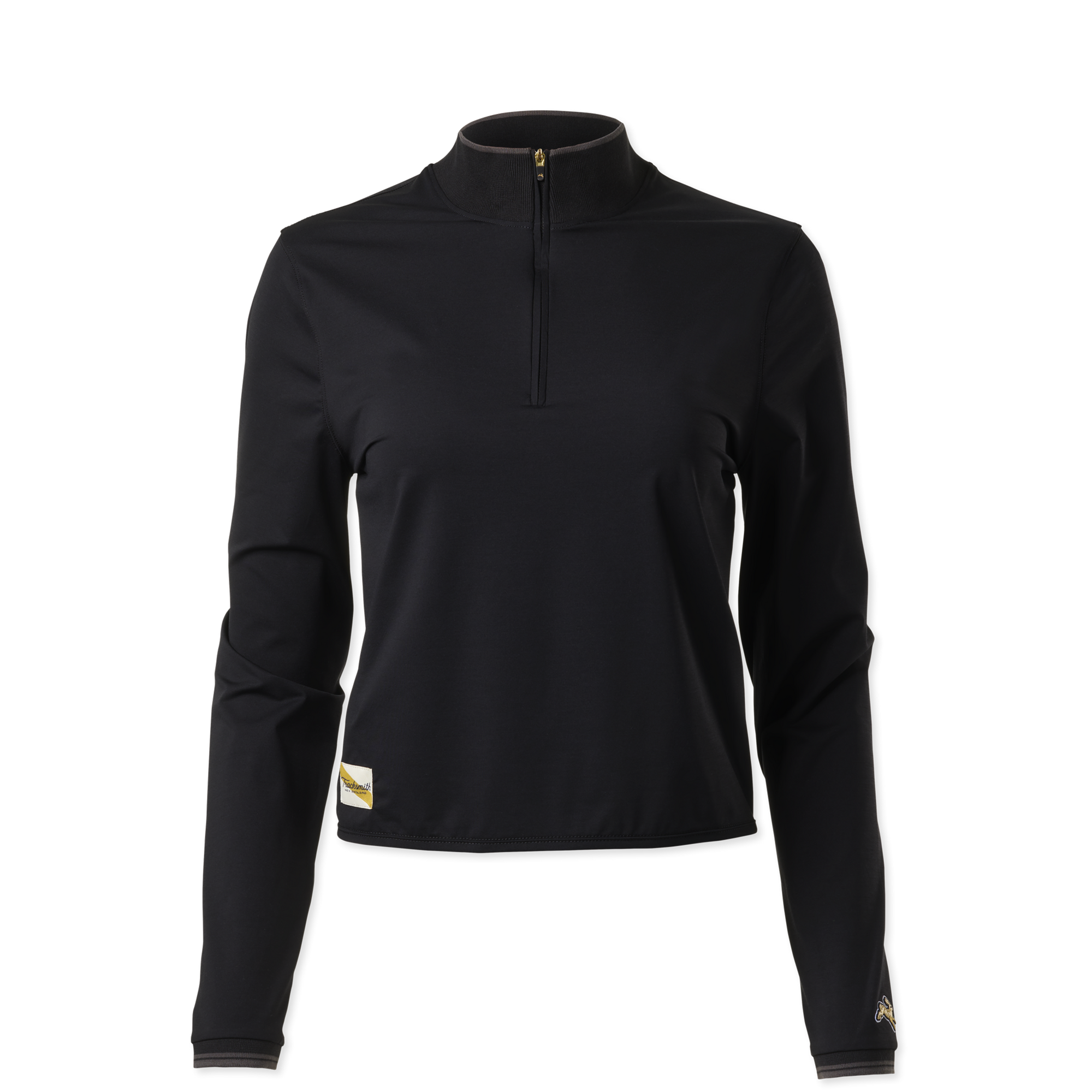 Session Quarter Zip | Black - Women