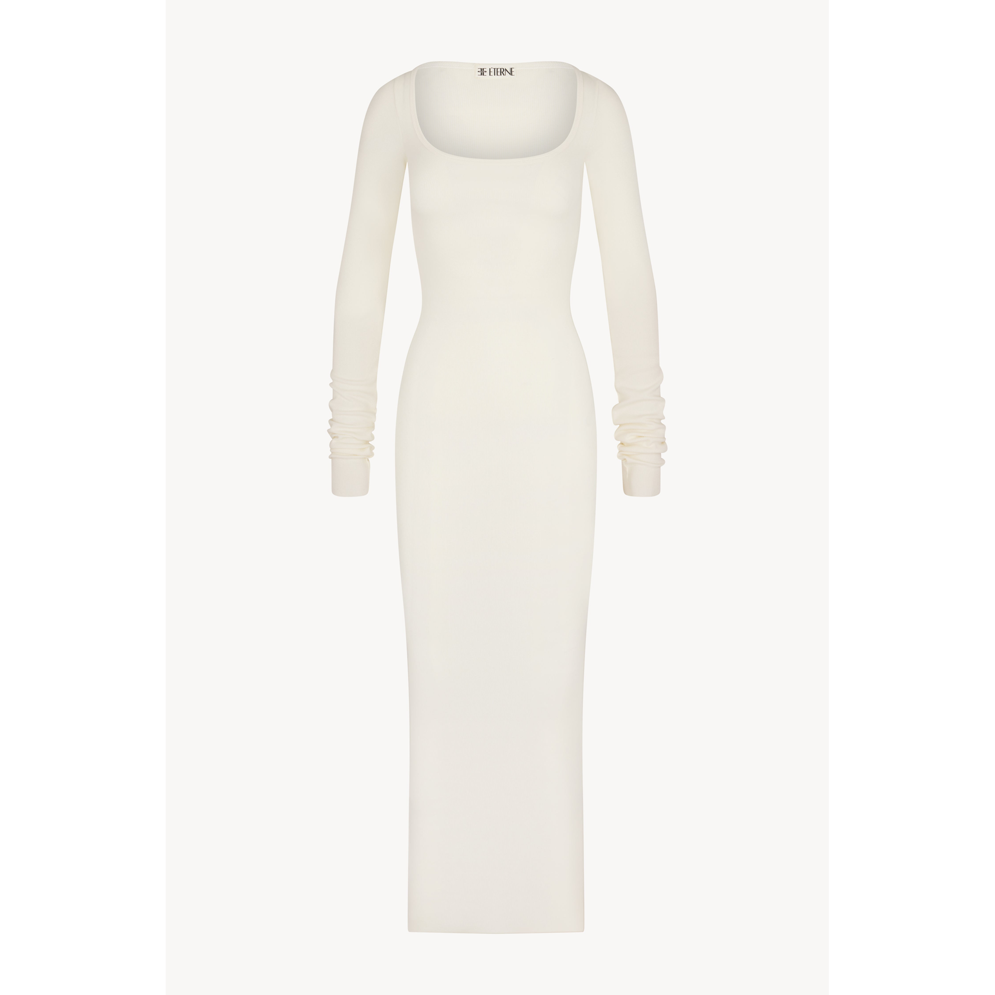 Square Neck Maxi Dress | Cream