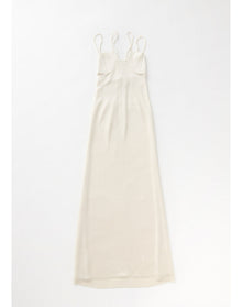 Stina | Slinky Knit Cami Dress | Creme