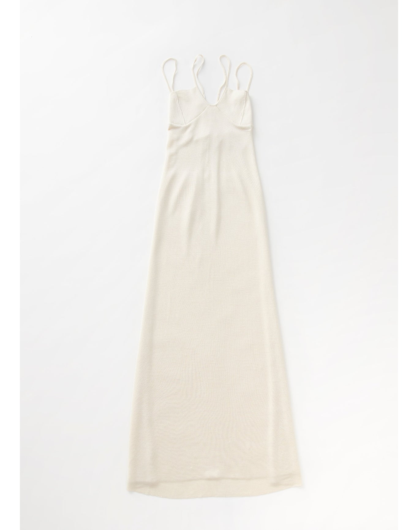 Stina | Slinky Knit Cami Dress | Creme