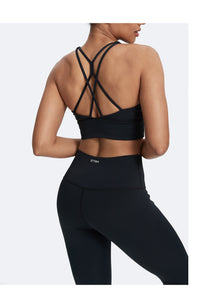 Straps and Support Bra | Black
