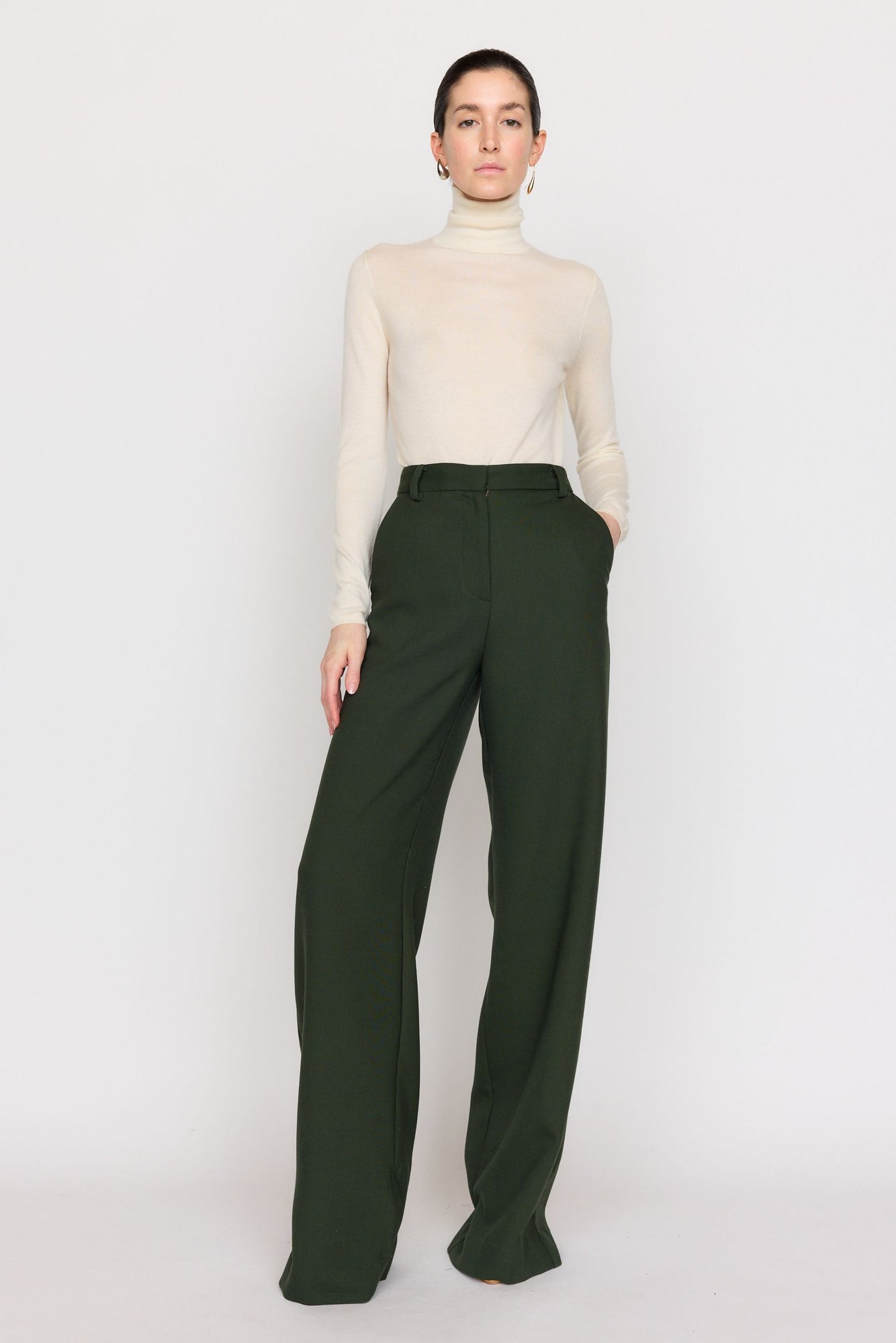 Cora Pant | Dark Green