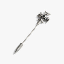 Awe Inspired  Accessories Sapphire Triple Moon Dagger Brooch