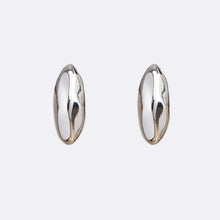 Chrome Orb Studs Earrings | Silver