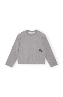 Heavy Terry Drop Shoulder Sweat | Paloma Melange