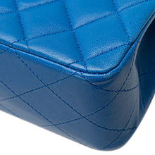 Chanel | Pre-Owned Medium Classic Lambskin Double Flap | Blue