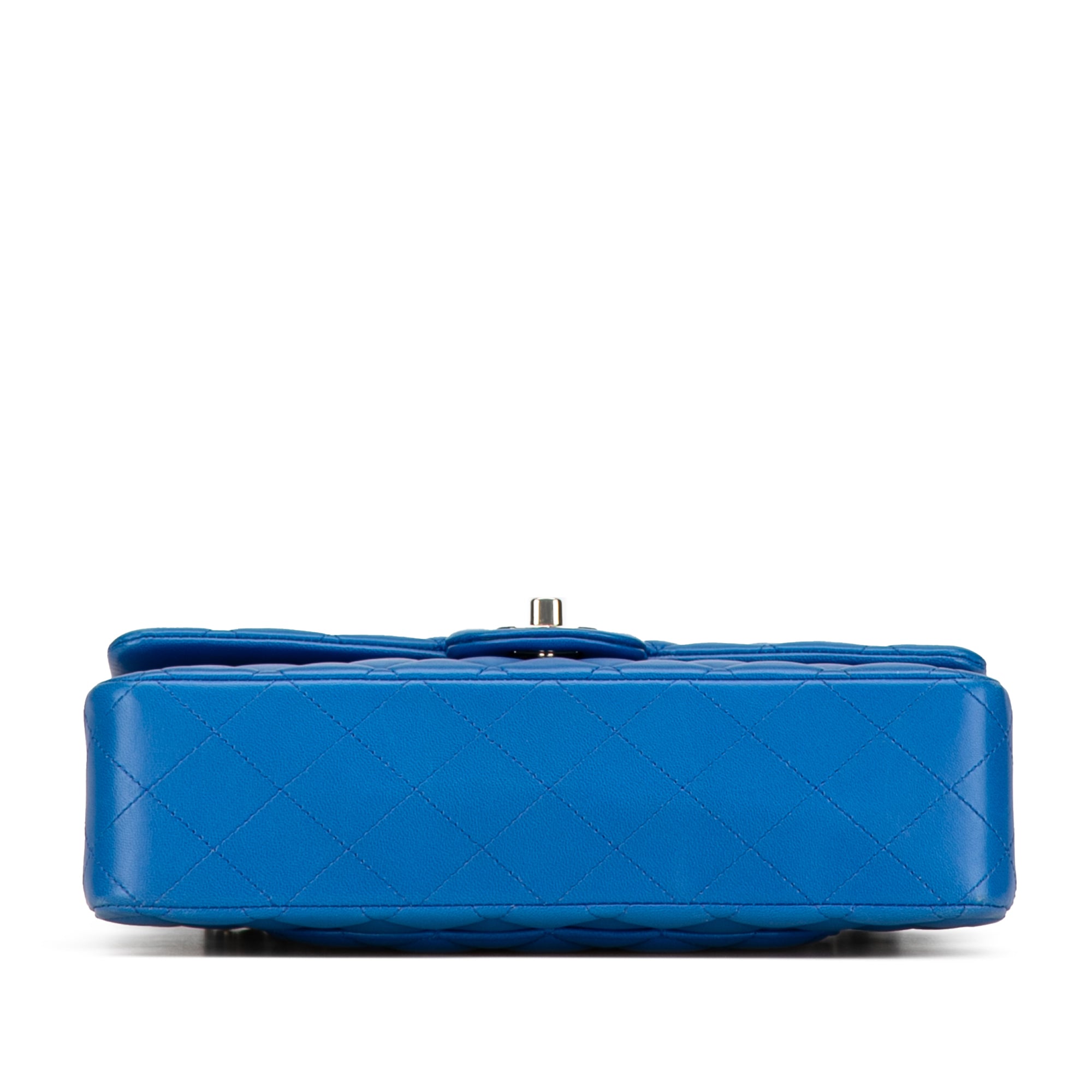 Chanel | Pre-Owned Medium Classic Lambskin Double Flap | Blue