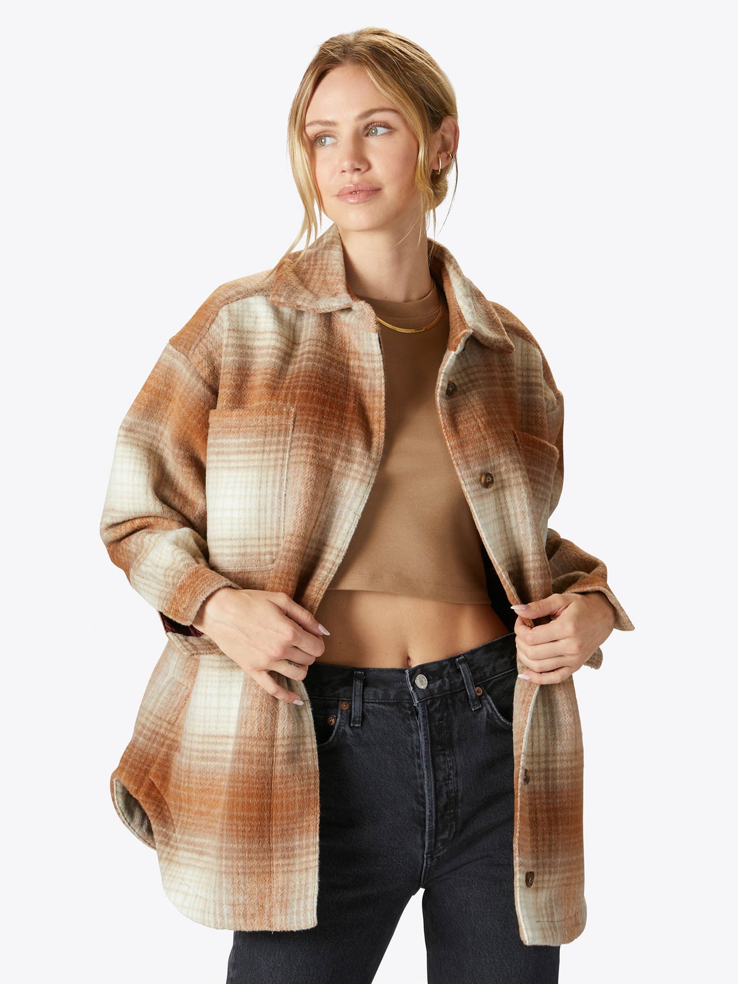 Columbia Shirt Jacket | Orchard Plaid Relaxed-Fit