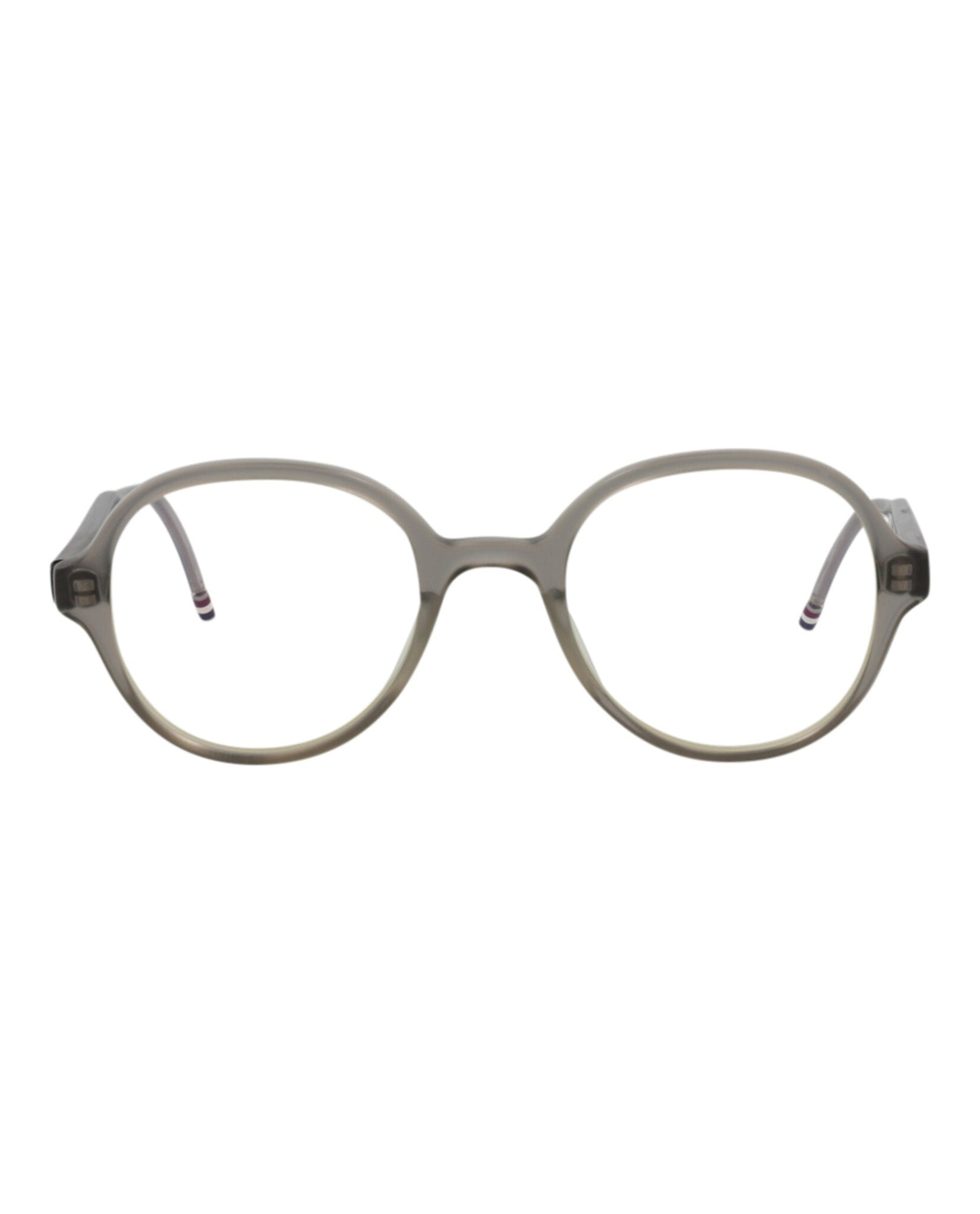 Thom Browne Round Acetate Optical Frames | Grey