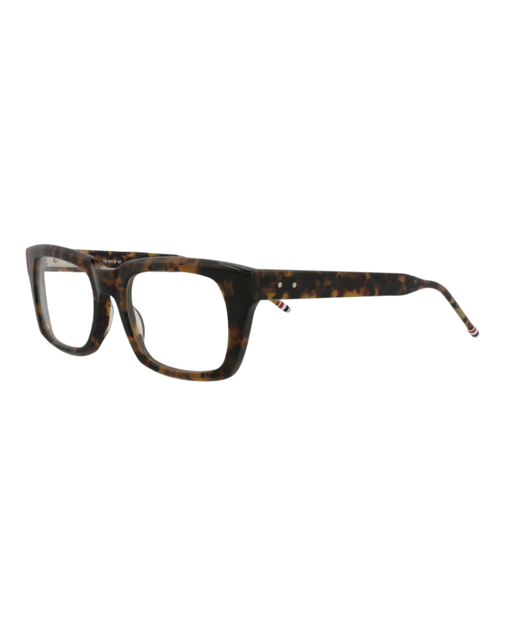 Thom Browne Square Acetate Optical Frames | Tortoise