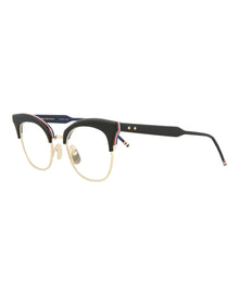 Thom Browne Cat Eye Acetate Optical Frames | Gold