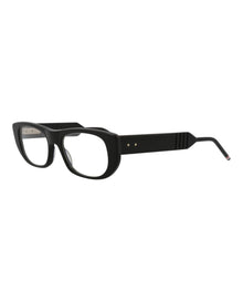 Thom Browne Round Acetate Optical Frames | Black