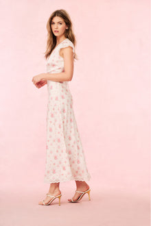 Theodore Silk-Blend Floral Maxi Dress | Thulian Pink