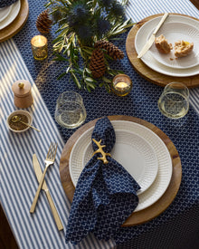 Signature Twill Table Runner | Nordic Antlers