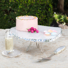 Torta Cake Stand | Crystal & Silver | Single