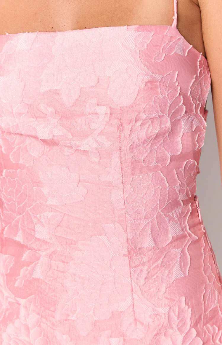 Tracye Floral Mini Dress | Pink