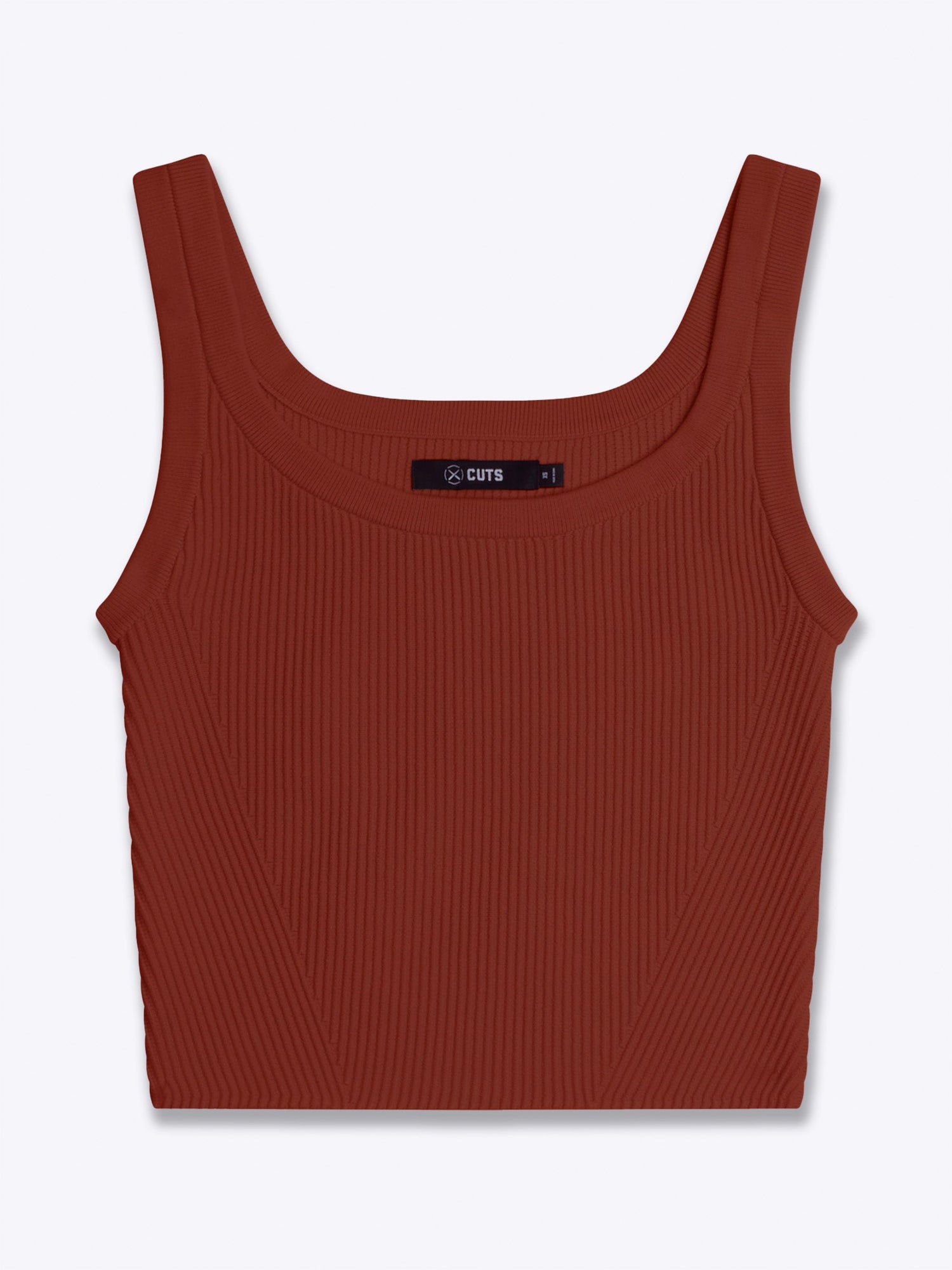 Womens | Coreflex Form-Fitting Cropped Tank | Tuscan