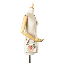 Dior | Pre-Owned Niki De Saint Phalle Mini Calfskin Dioramour Lady (Printed) - I | White