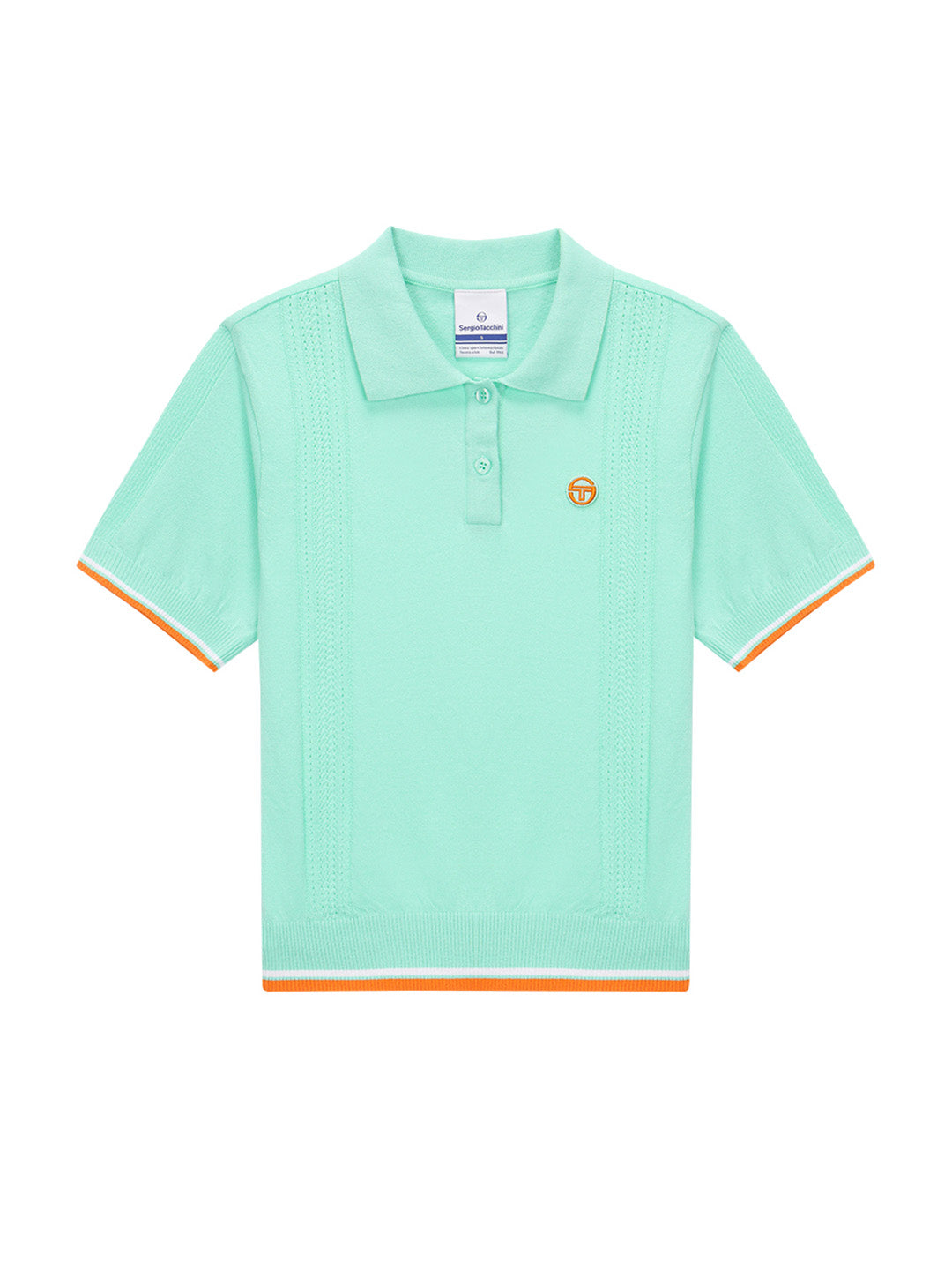 Women | Preppy Knit Polo | Light Mint