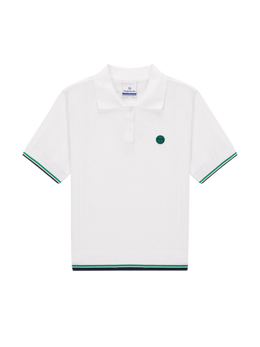 Women | Preppy Knit Polo | Off White