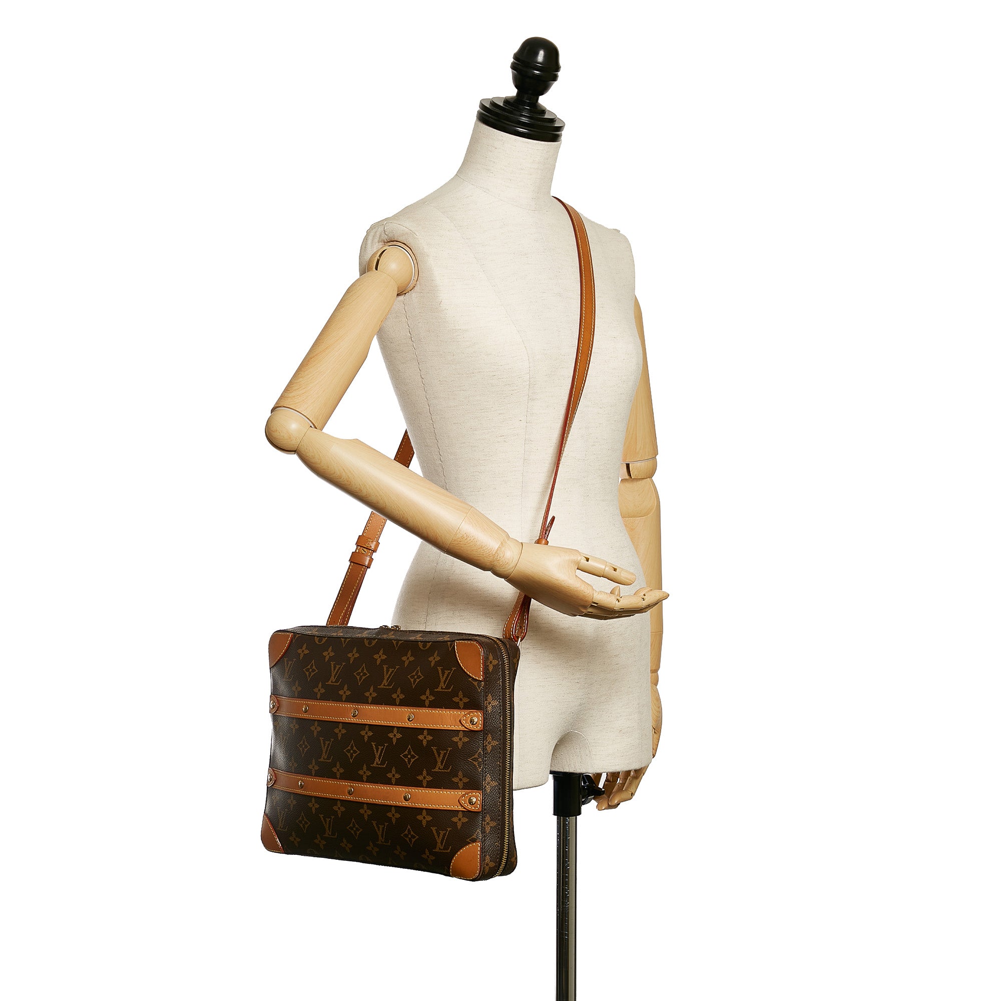 Louis Vuitton Pre-Owned Monogram Soft Trunk Messenger | Women | Brown