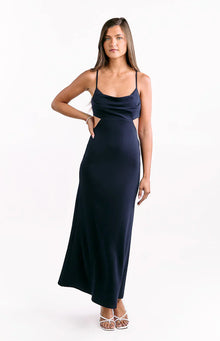Taleah Crepe Formal Maxi Dress | Navy