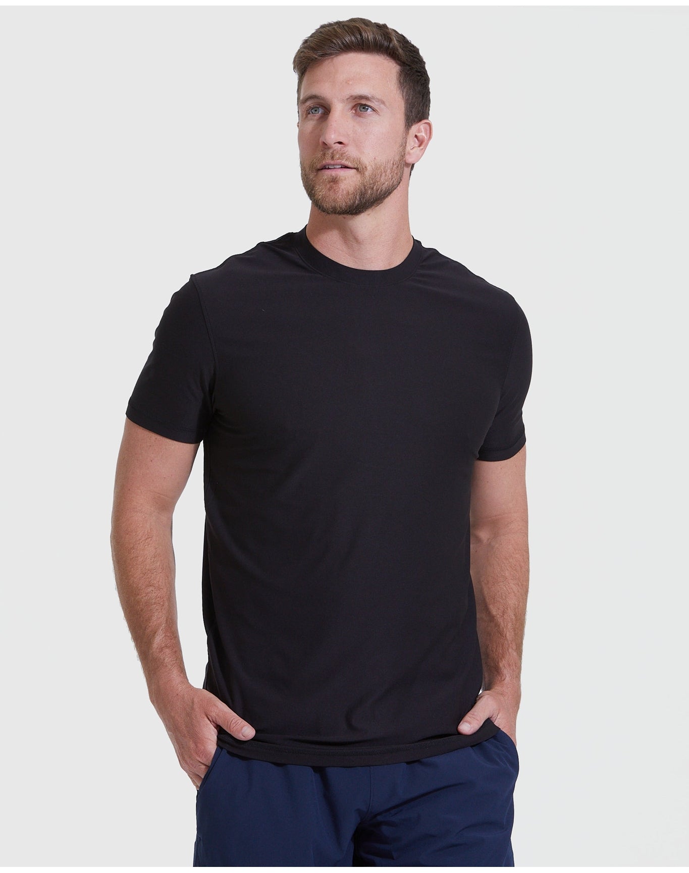 Tall Active Crew Neck 2.0 | Black