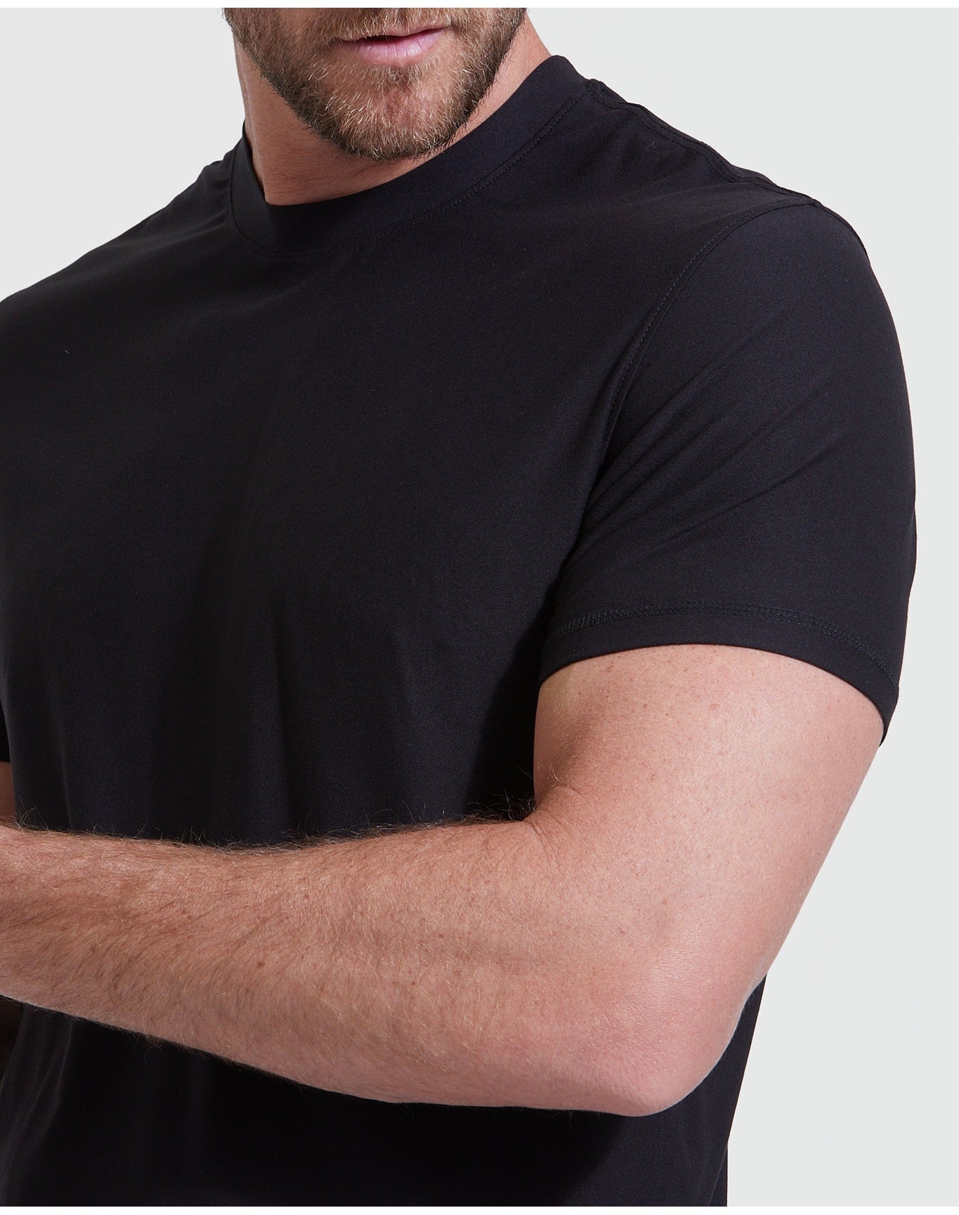 Tall Active Crew Neck 2.0 | Black