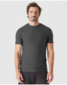 Tall Active Crew Neck 2.0 | Charcoal Heather Gray