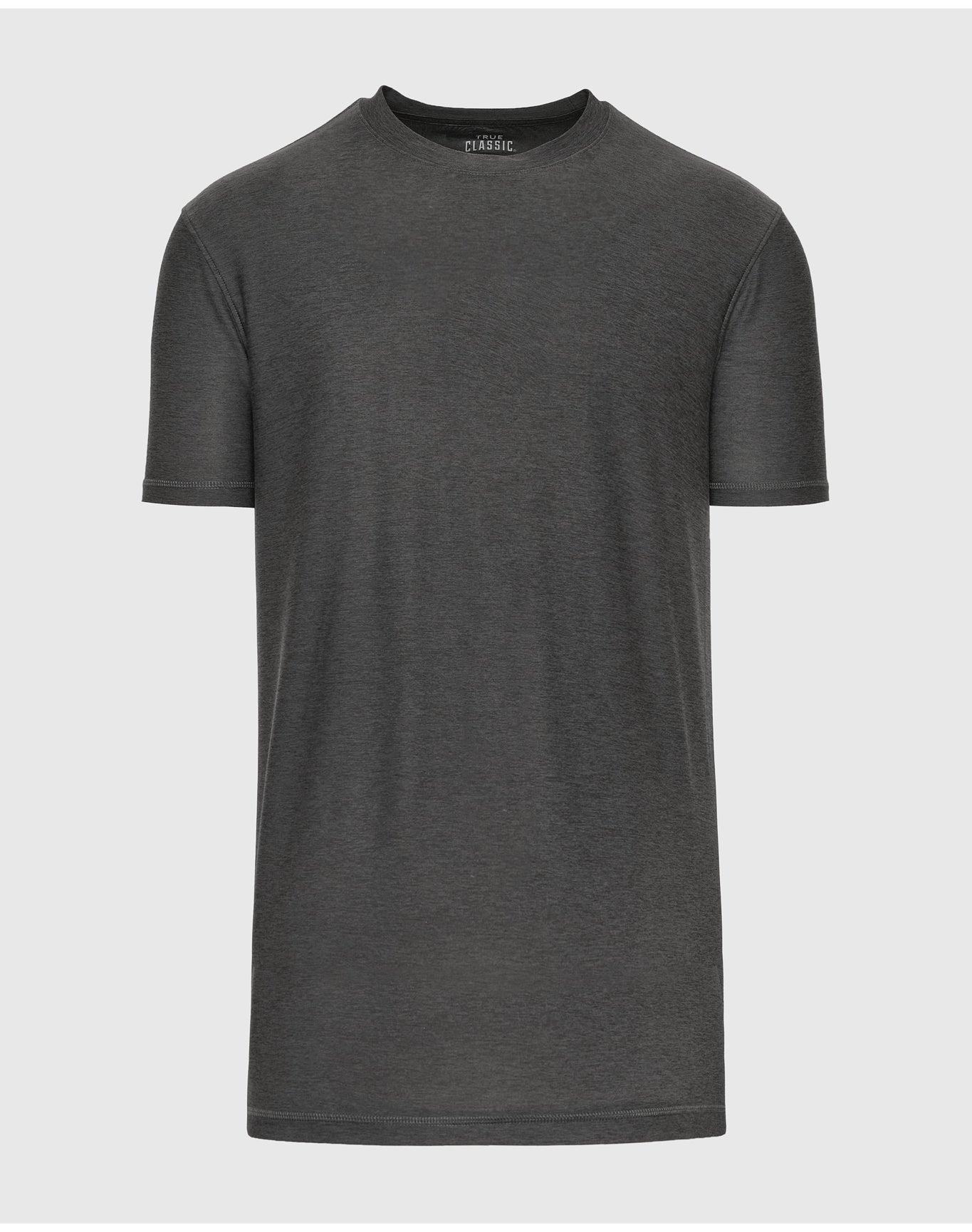 Tall Active Crew Neck 2.0 | Charcoal Heather Gray