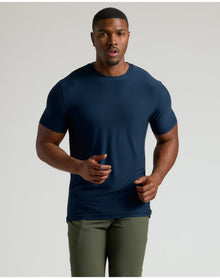 Tall Active Crew Neck 2.0 | Navy