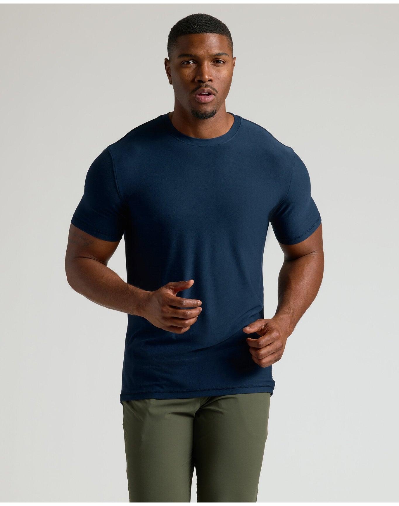 Tall Active Crew Neck 2.0 | Navy