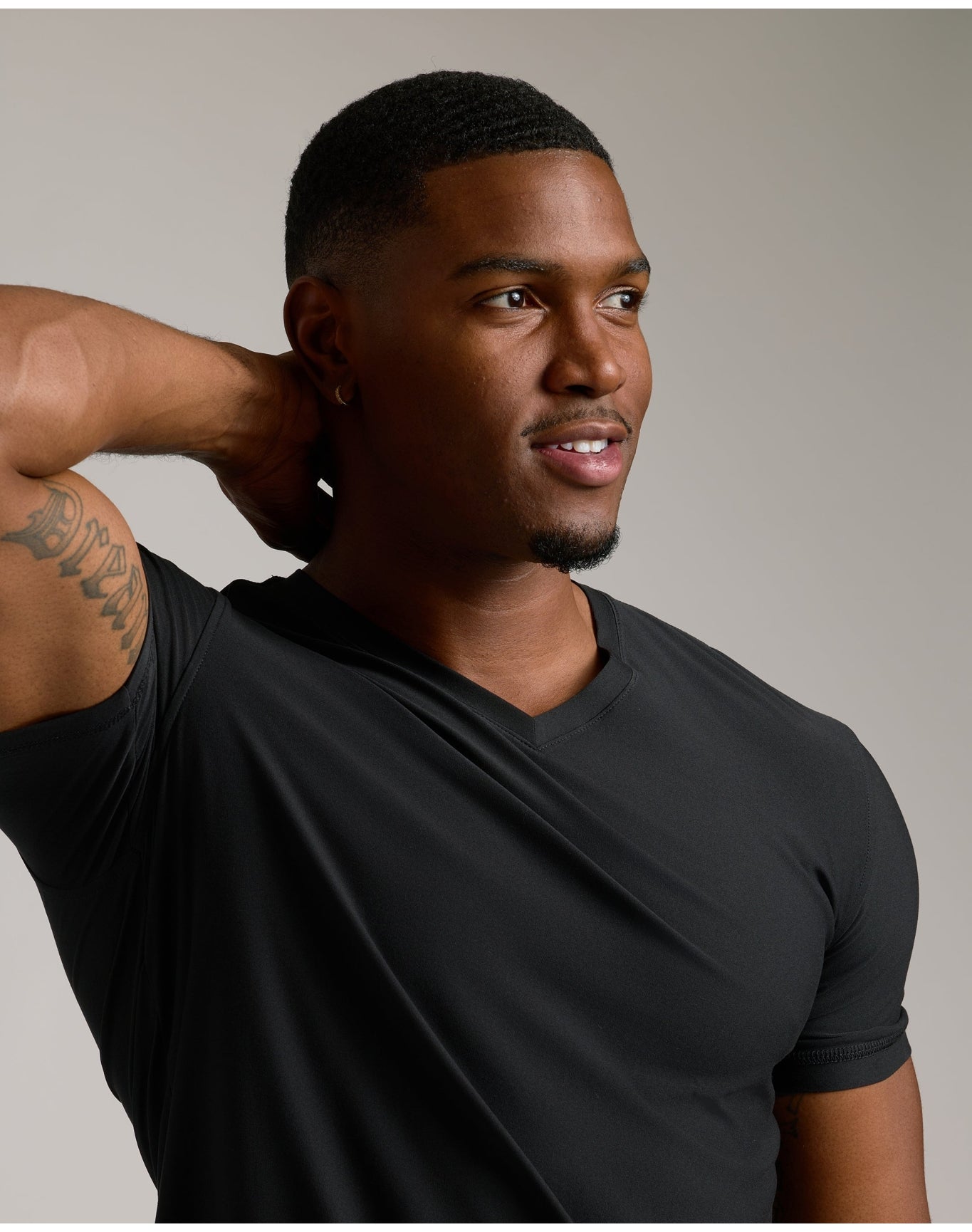 Tall Active V-Neck | Black