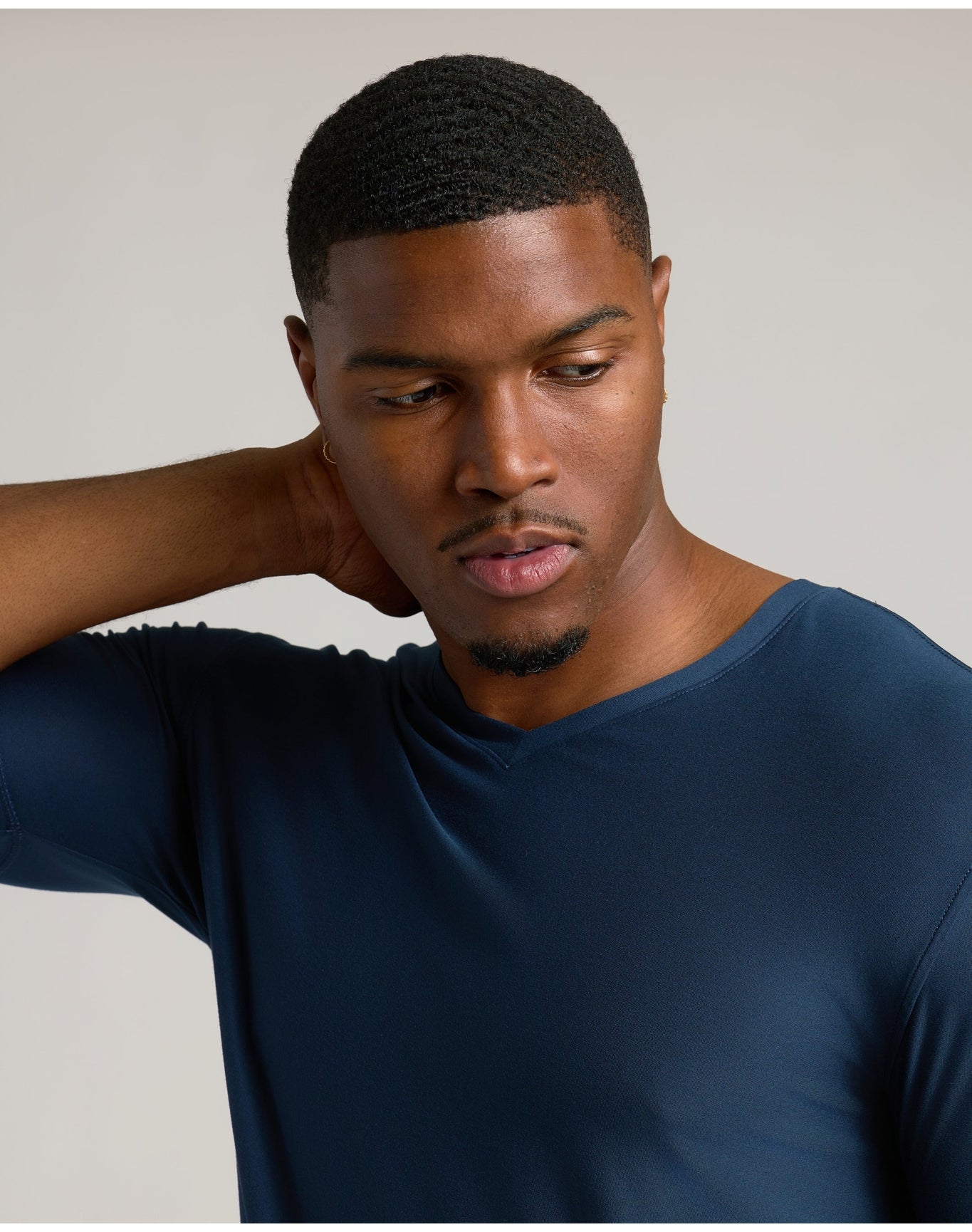 Tall Active V-Neck | Navy
