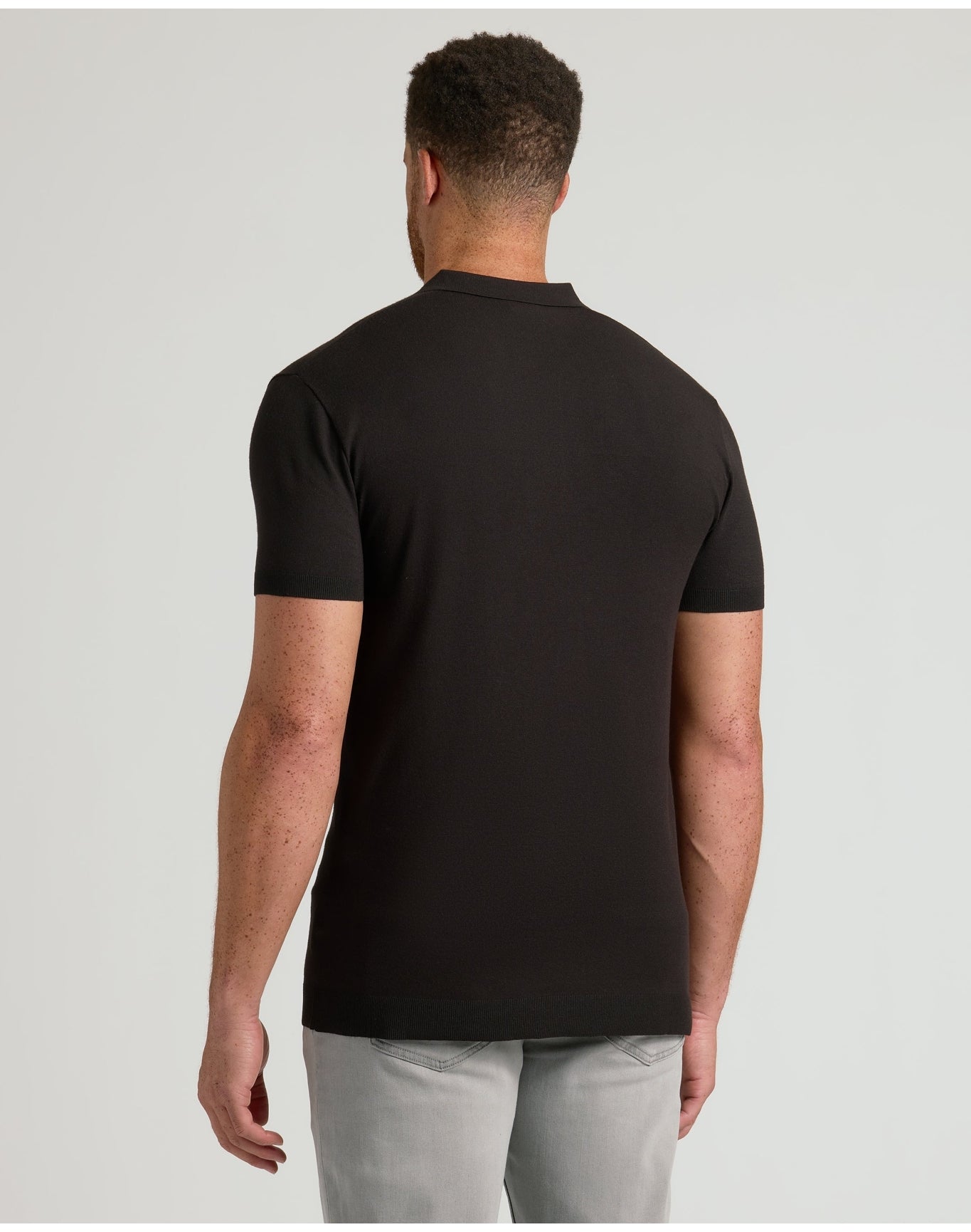 Tall Dressy Polo | Black