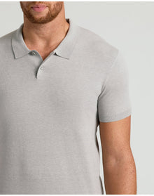 Tall Dressy Polo | Heather Gray