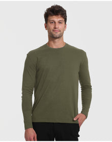 Tall Long Sleeve T-Shirt | Military Green