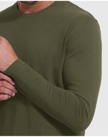 Tall Long Sleeve T-Shirt | Military Green