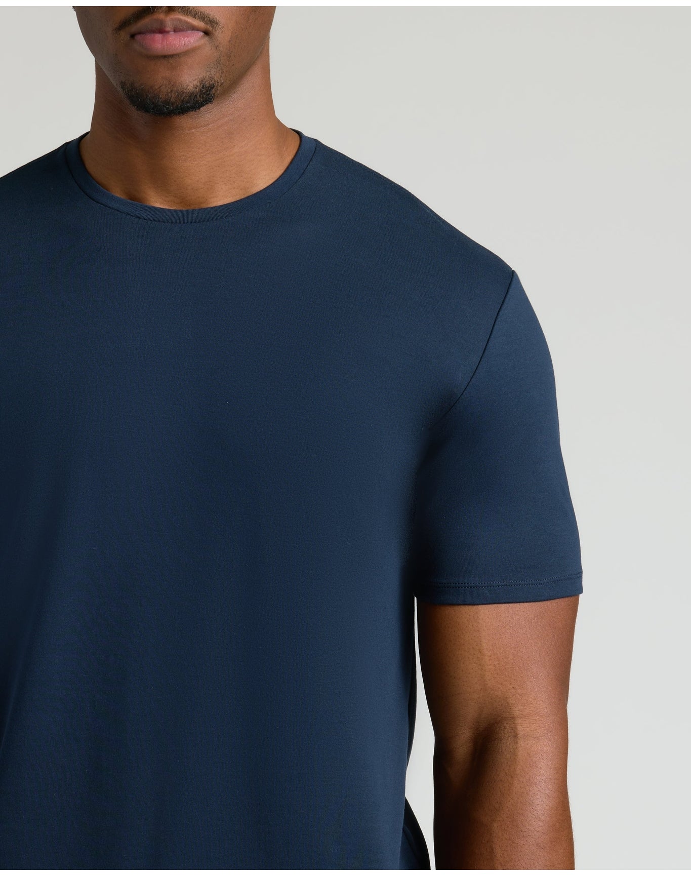 Tall Premium Pima Crew Neck | Navy