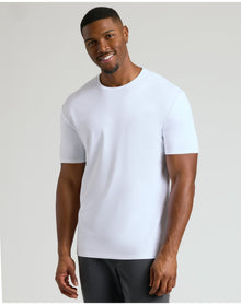 Tall Premium Pima Crew Neck | White