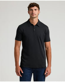 Tall Premium Pima Polo | Black