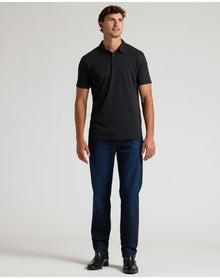 Tall Premium Pima Polo | Black