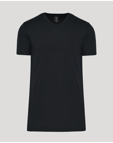 Tall Premium Pima V-Neck | Black