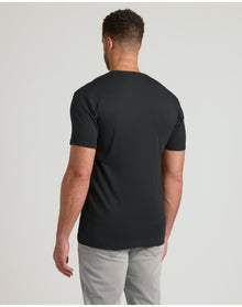 Tall Premium Pima V-Neck | Black