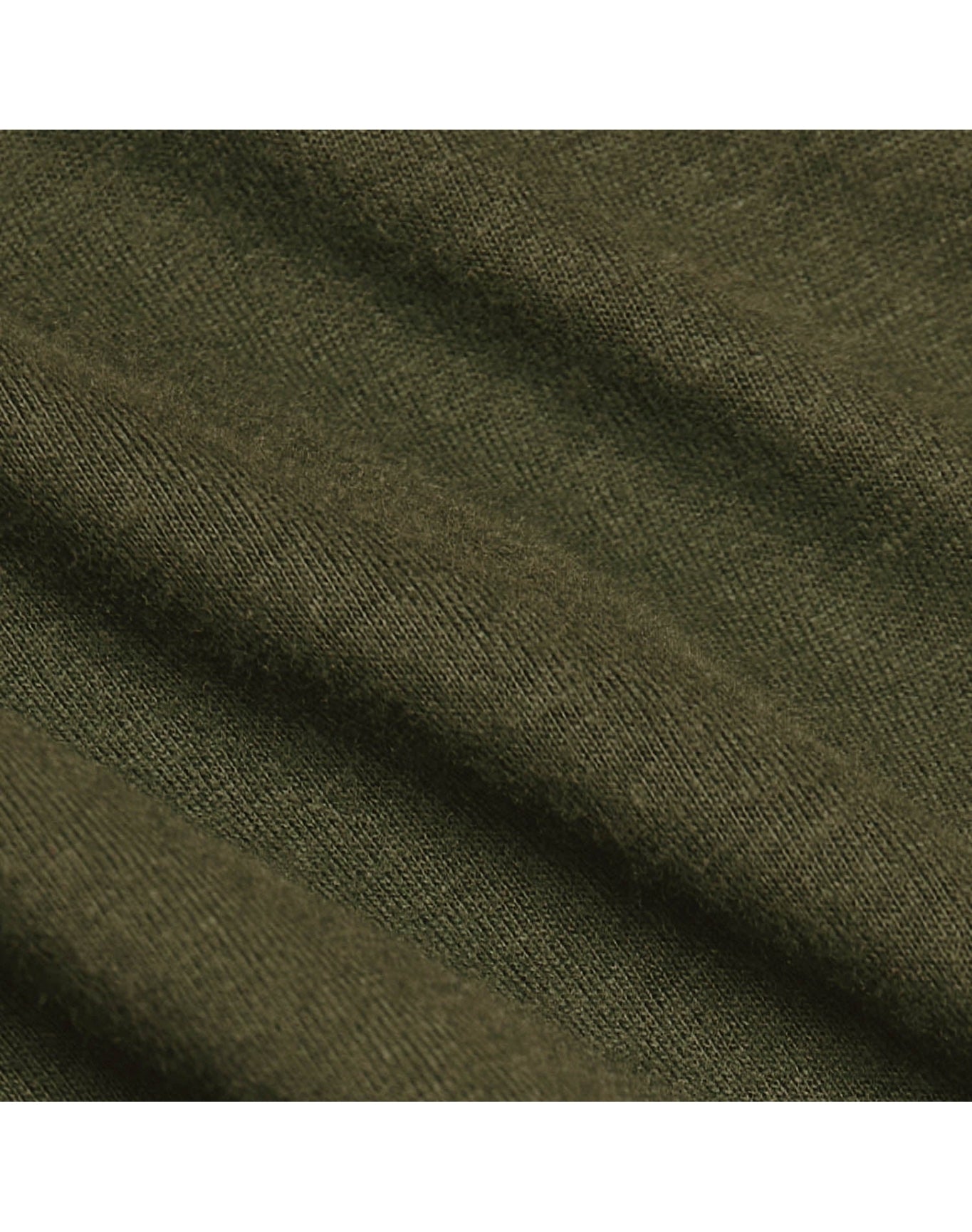 Tall Straight Hem Crew Neck T-Shirt | Military Green