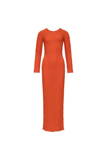 Solidad Dress | Tangerine