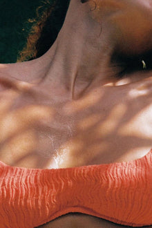 Kaia Bikini Top | Tangerine