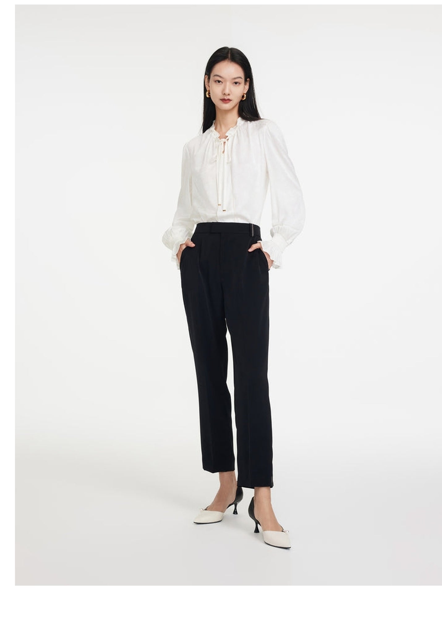 Tapered Pants | Black